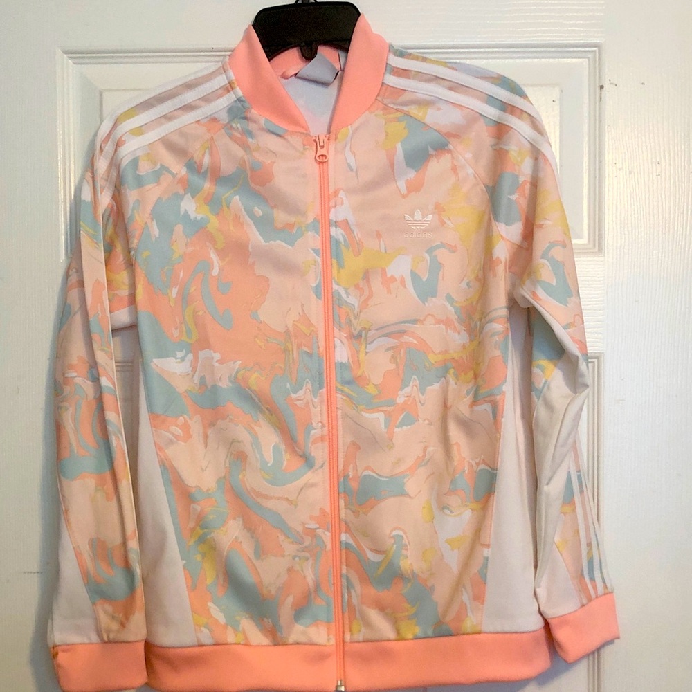 Adidas Kids Pastel Swirl Jacket